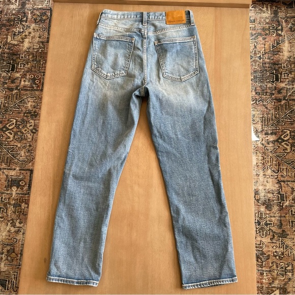 Denim Forum Arlo High Rise Straight Jeans - Picture 9 of 11
